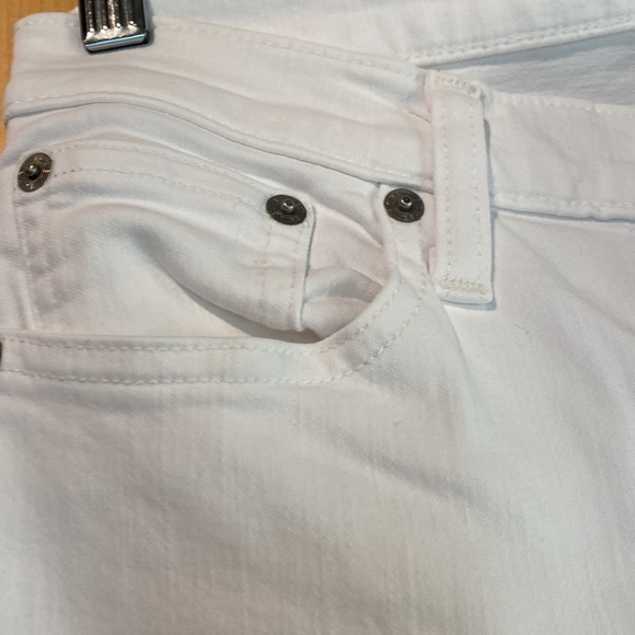 J. Crew 8” Toothpick Jean in White size 28 - Picture 6 of 9